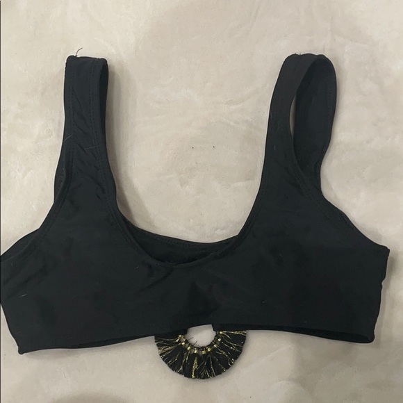 Keyhole Tassel Missguided Bikini Top - Picture 2 of 5